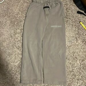 Taupe FOG Essentials sweatpants size 10 Youth